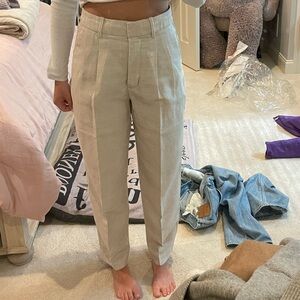 Linen effortless pant